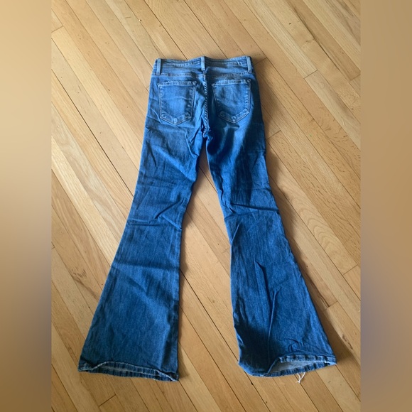 Flying Monkey Flared Blue Jeans - Picture 2 of 7